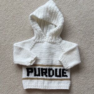 Purdue University Baby Knit Sweater